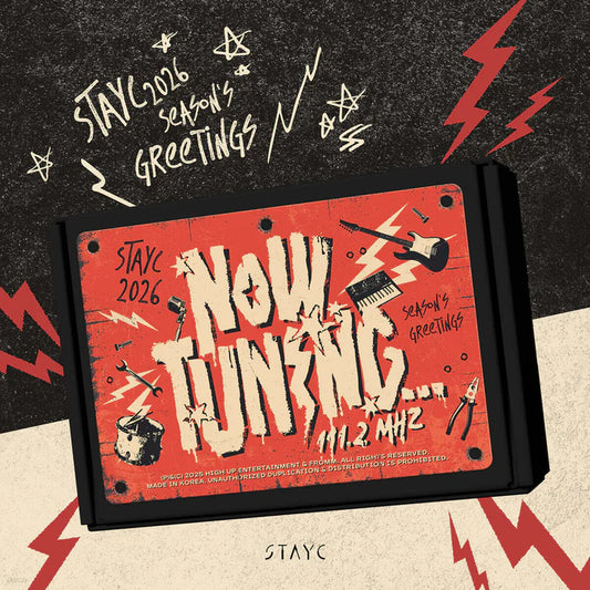 STAYC -（PRE-ORDER)STAYC 2026 SEASON'S GREETINGS [NOW TUNING… 111.2MHz]