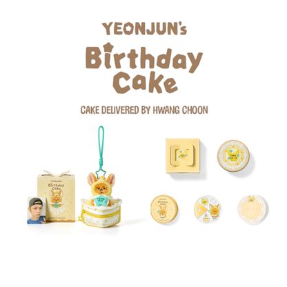 TXT - (PREORDER)[YEONJUN BIRTHDAY] HWANG CHOON Cake Pouch + Tin Case Set