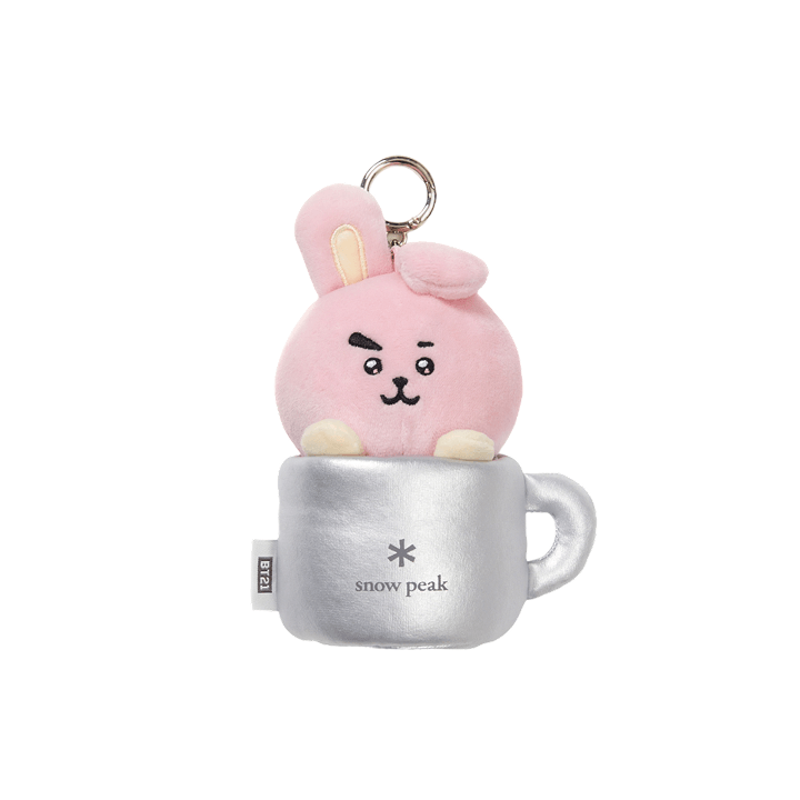 BTS - (PREORDER) PLUSH KEYRING  [BT21 Snowpeak]