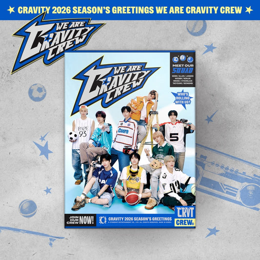 CRAVITY - (PRE-ORDER) (STARSHIP SQUARE POB)CRAVITY 2026 SEASON'S GREETINGS : WE ARE CRAVITY CREW