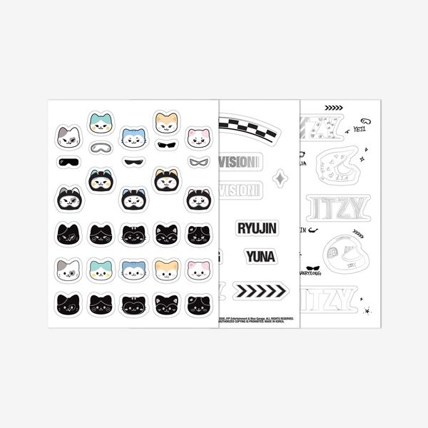 ITZY - (PREORDER) LIGHT RING CUSTOM STICKER SET - 3RD WORLD TOUR [TUNNEL VISION]