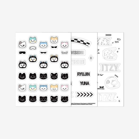 ITZY - (PREORDER) LIGHT RING CUSTOM STICKER SET - 3RD WORLD TOUR [TUNNEL VISION]