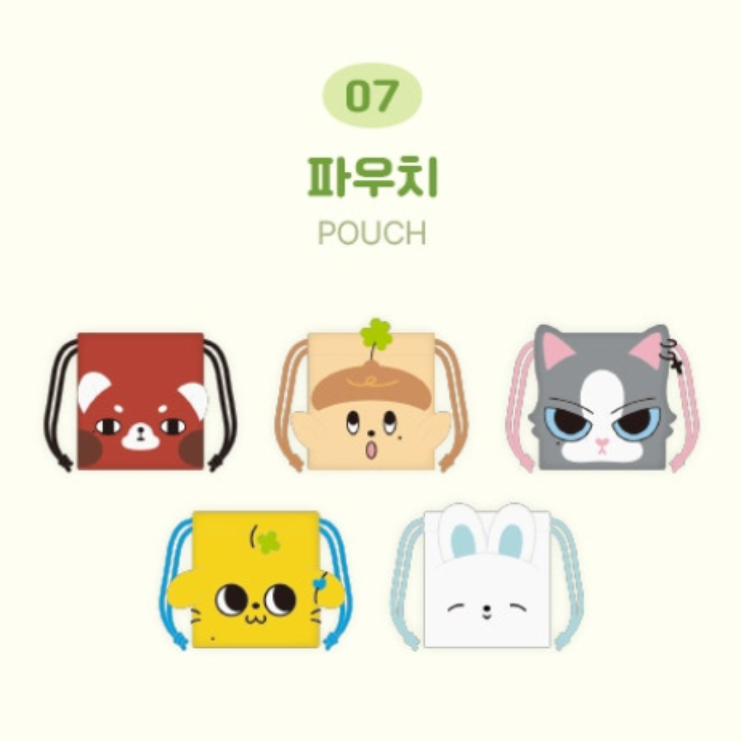 AND2BLE - (PREORDER) 2026 OFFICIAL CHARACTER POP-UP [N:DVERSE GARDENING] POUCH