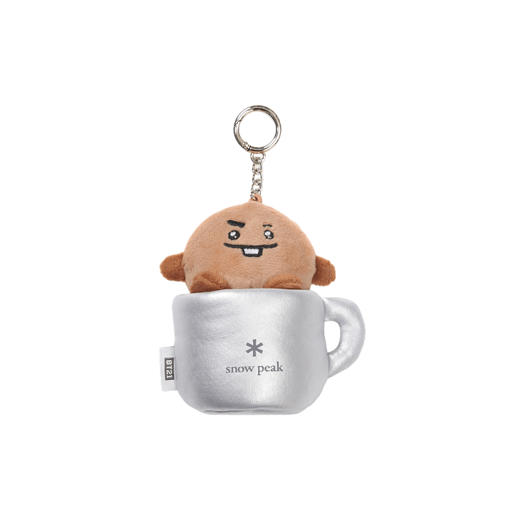 BTS - (PREORDER) PLUSH KEYRING  [BT21 Snowpeak]