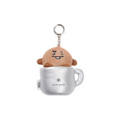 BTS - (PREORDER) PLUSH KEYRING  [BT21 Snowpeak]