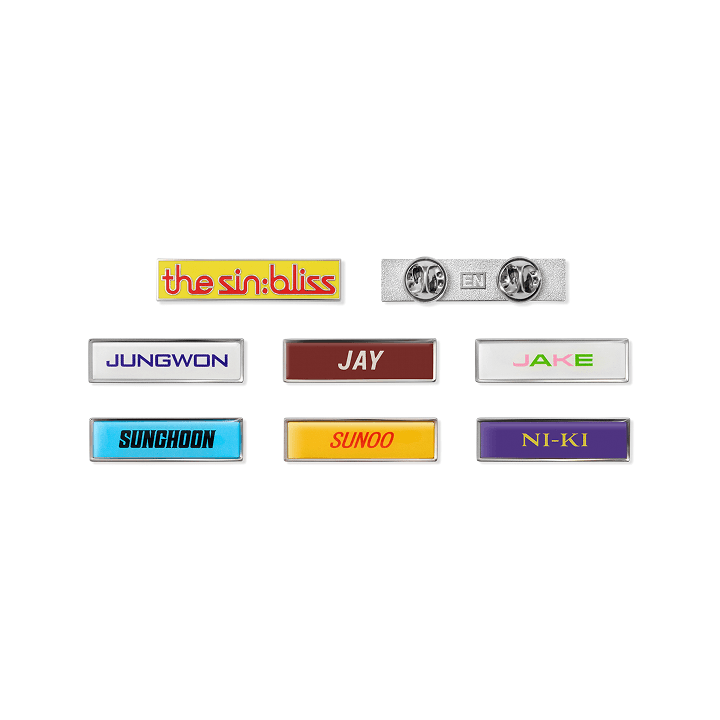ENHYPEN - (PREORDER) [THE SIN:BLISS] Pin Badge