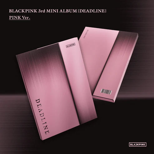 BLACKPINK - 3rd MINI ALBUM [DEADLINE] BLACK/PINK Ver.