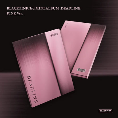 BLACKPINK - 3rd MINI ALBUM [DEADLINE] BLACK/PINK Ver.