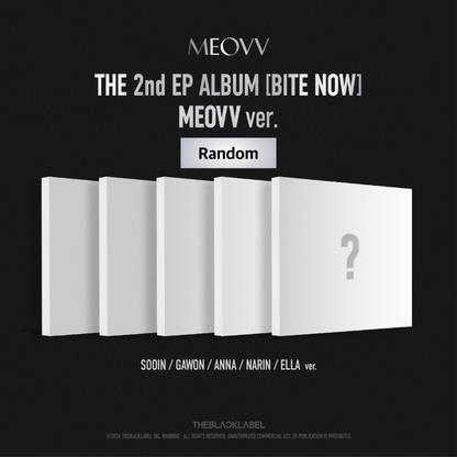 MEOVV - (PREORDER)(TBL POB) THE 2nd EP ALBUM [BITE NOW] MEOVV ver.