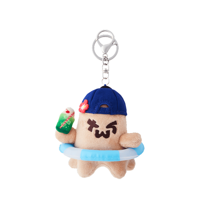 TWS - (PREORDER) [SODA SODA] Plush Keyring (Ghost)