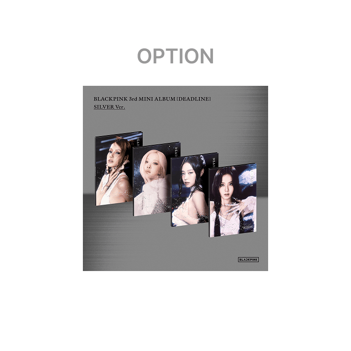BLACKPINK - (PREORDER)(POB) 3rd MINI ALBUM [DEADLINE] SILVER Ver.