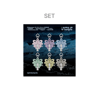P1Harmony - (PREORDER) 9th Mini Album [UNIQUE] (Light Keyring Ver.)