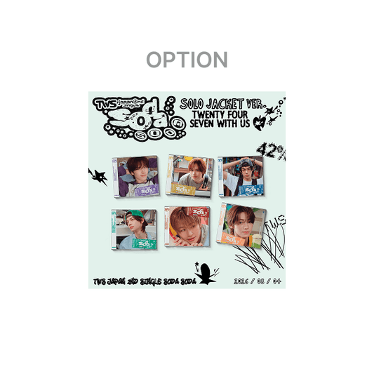 TWS - (PREORDER)(WEVERSE POB) Japan 2nd Single「SODA SODA」Solo Jacket