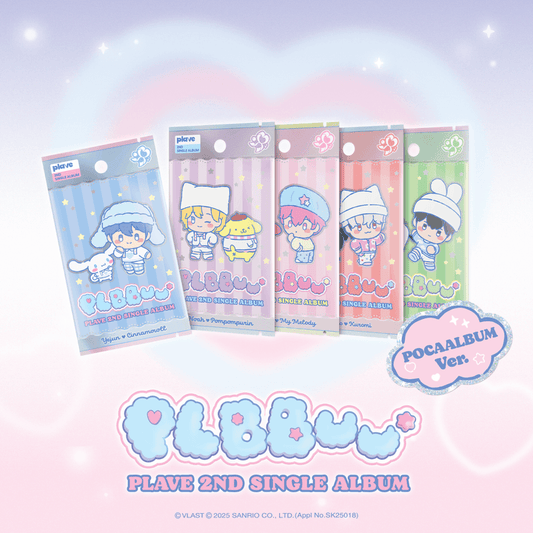 PLAVE - (PRE-ORDER) (WEVERSE POB) 2nd Single Album 'PLBBUU' (POCAALBUM Ver.)