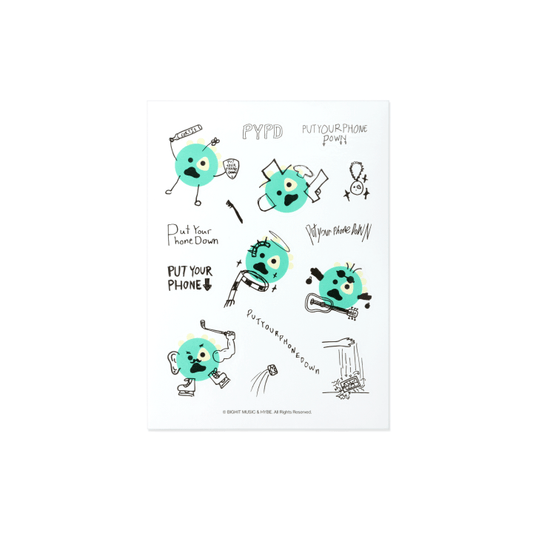 CORTIS - (PREORDER) [PUT YOUR PHONE DOWN] CORTIS Ball Sticker Set