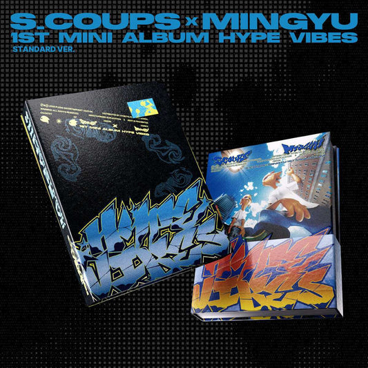 SCOUPS X MINGYU (SEVENTEEN) - (YES24 POB)(Pre-order) 1st Mini Album [HYPE VIBES]