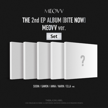 MEOVV - (PREORDER)(TBL POB) THE 2nd EP ALBUM [BITE NOW] MEOVV ver.