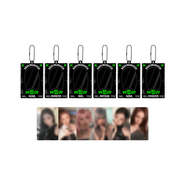 BABYMONSTER - (PRE-ORDER) [WEGOUP] BABYMONSTER PVC PHOTOCARD HOLDER
