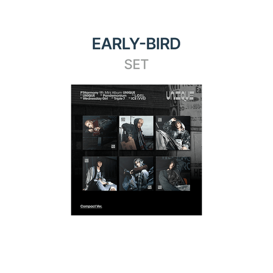 P1Harmony - （PREORDER) [EARLY BIRD] 9th Mini Album [UNIQUE] (Compact Ver.)