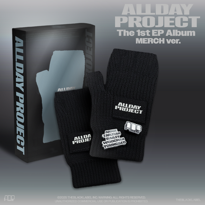 ALLDAY PROJECT - (PRE-ORDER)(THE BLACK LABEL POB)The 1st EP Album 'ALLDAY PROJECT' MERCH ver.