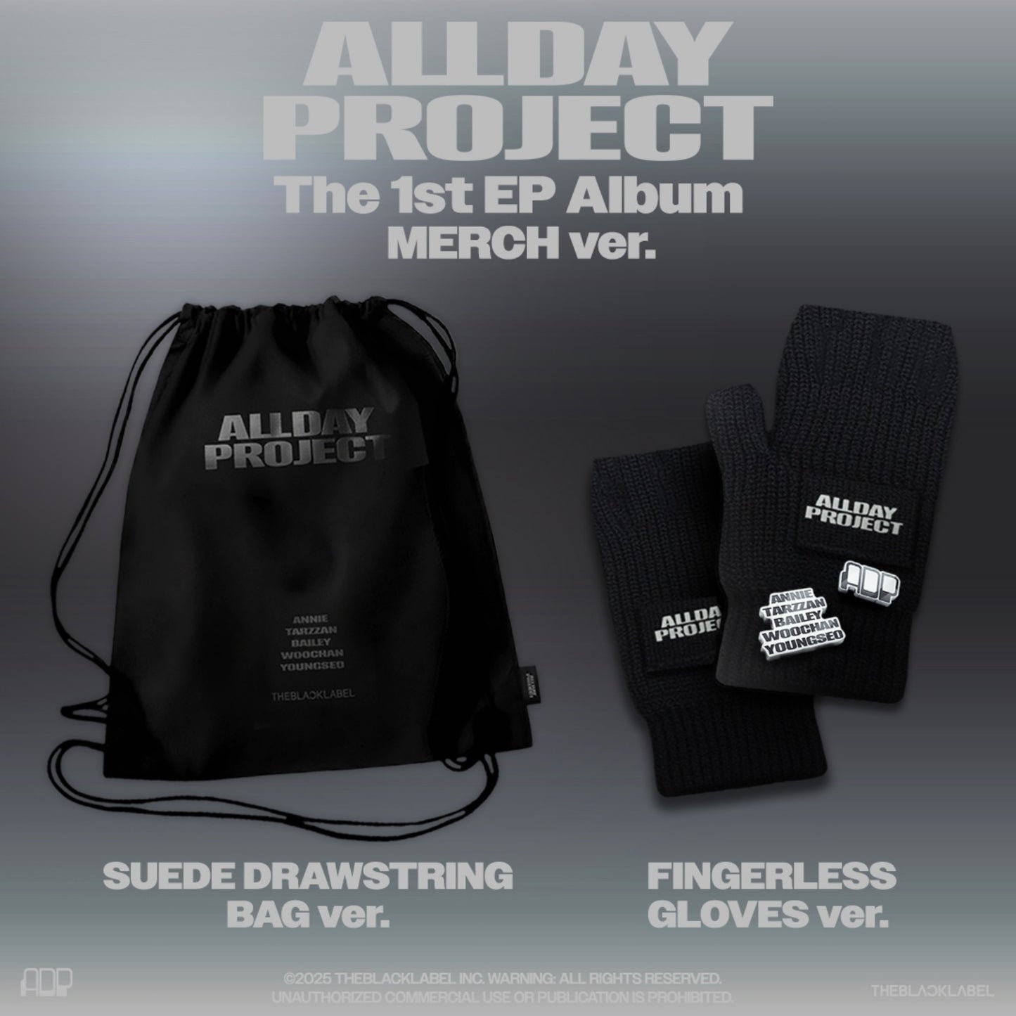 ALLDAY PROJECT - (PRE-ORDER)(YG SELECT POB)The 1st EP Album 'ALLDAY PROJECT' MERCH ver.