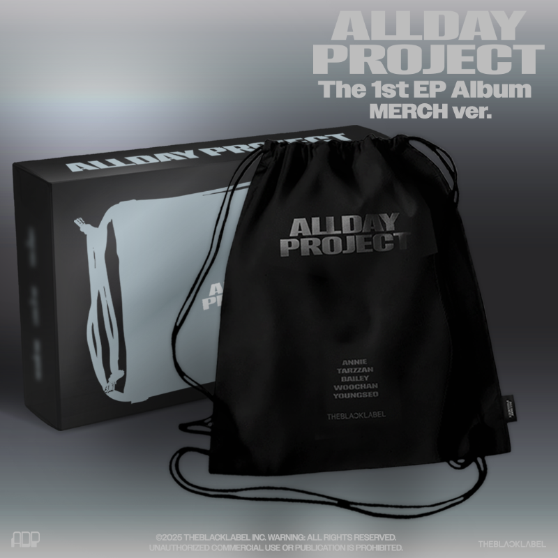 ALLDAY PROJECT - (PRE-ORDER)(THE BLACK LABEL POB)The 1st EP Album 'ALLDAY PROJECT' MERCH ver.