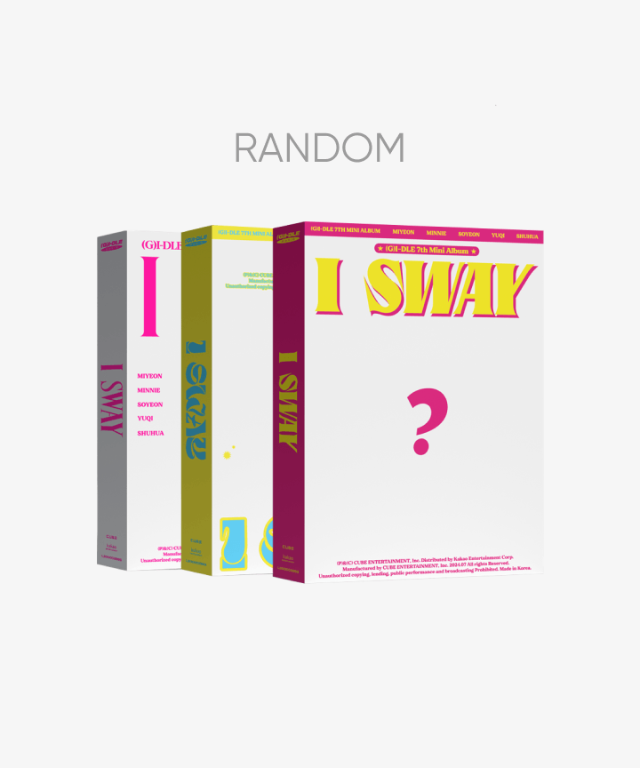 (G)I-DLE - I SWAY / 7TH MINI ALBUM