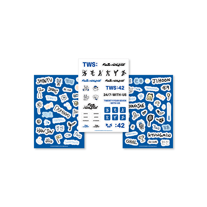 TWS - (PREORDER) OFFICIAL LIGHT STICK KEYRING Deco Kit [2026 TWS 2ND FANMEETING 42:CLUB]