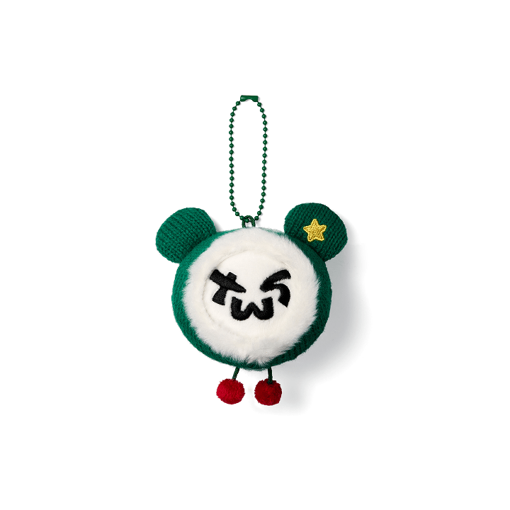 TWS - (PREORDER) [HOLIDAY WITH US] Face Keyring (Bear)