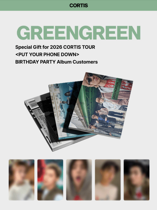 CORTIS - (PREORDER)[PYPD BIRTHDAY PARTY] The 2nd EP [GREENGREEN]