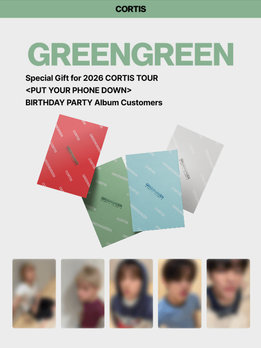 CORTIS - (PREORDER)[PYPD BIRTHDAY PARTY] The 2nd EP [GREENGREEN]