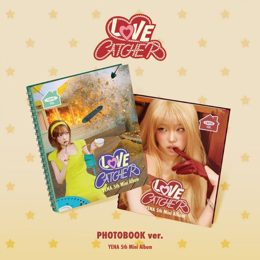 YENA- (PREORDER) 5TH MINI ALBUM [LOVE CATCHER] (PHOTOBOOK Ver.)