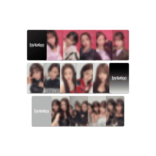 PRE LE SSERAFIM - (PREORDER)  Lenticular Photocard Pack [VR Concert Invitation]