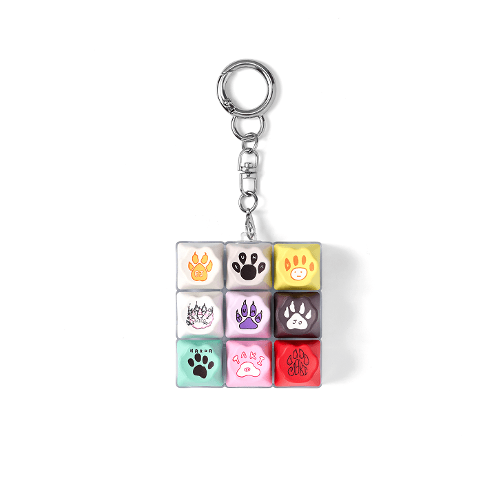 &TEAM - (PREORDER)[MARK ON ME] KEYCAP KEYRING