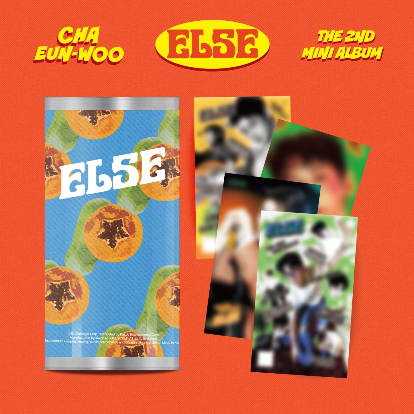 CHA EUN WOO - (PRE-ORDER)(POB) 2ND MINI ALBUM [ELSE] (Kiwee VER.)