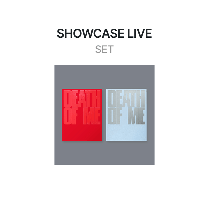 EVAN - (PREORDER)[SHOWCASE LIVE] 1st Mini Album 'DEATH OF ME'