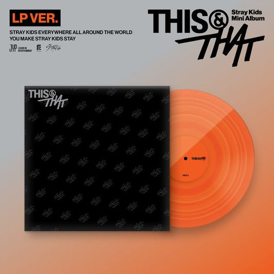 Stray Kids - (PREORDER)(FANSSHOP POB) 10th Mini Album [THIS & THAT] (LP Ver.)
