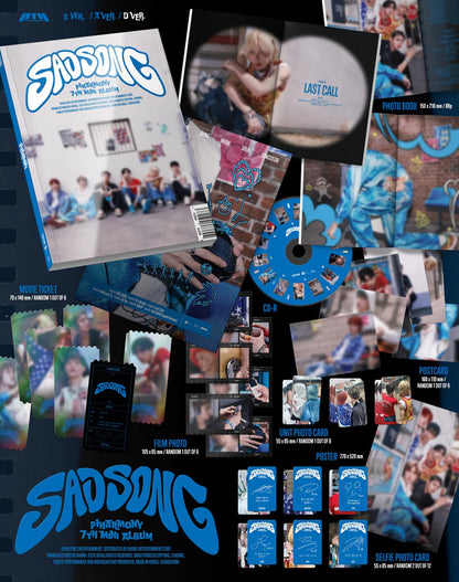 P1Harmony - SAD SONG / 7TH MINI ALBUM