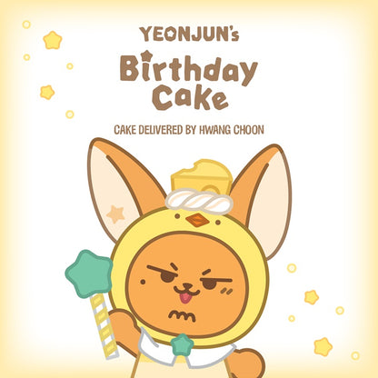 TXT - (PREORDER)[YEONJUN BIRTHDAY] HWANG CHOON Cake Pouch + Tin Case Set