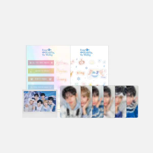 KICKFLIP - (PREORDER) PHOTO DECO SET [FROM KICKFLIP, TO WEFLIP]