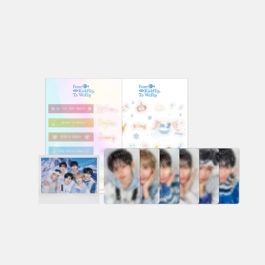KICKFLIP - (PREORDER) PHOTO DECO SET [FROM KICKFLIP, TO WEFLIP]