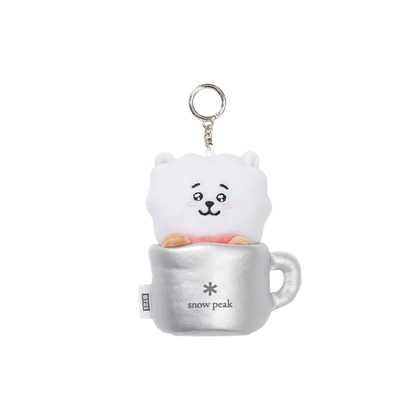 BTS - (PREORDER) PLUSH KEYRING  [BT21 Snowpeak]