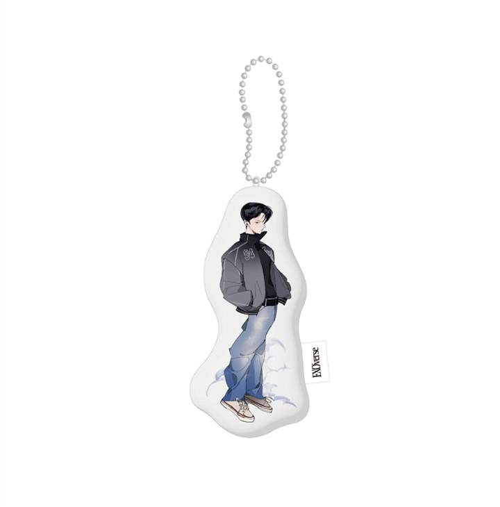 EXO - (PREORDER) [EXO'verse] RANDOM CUSHION KEY RING