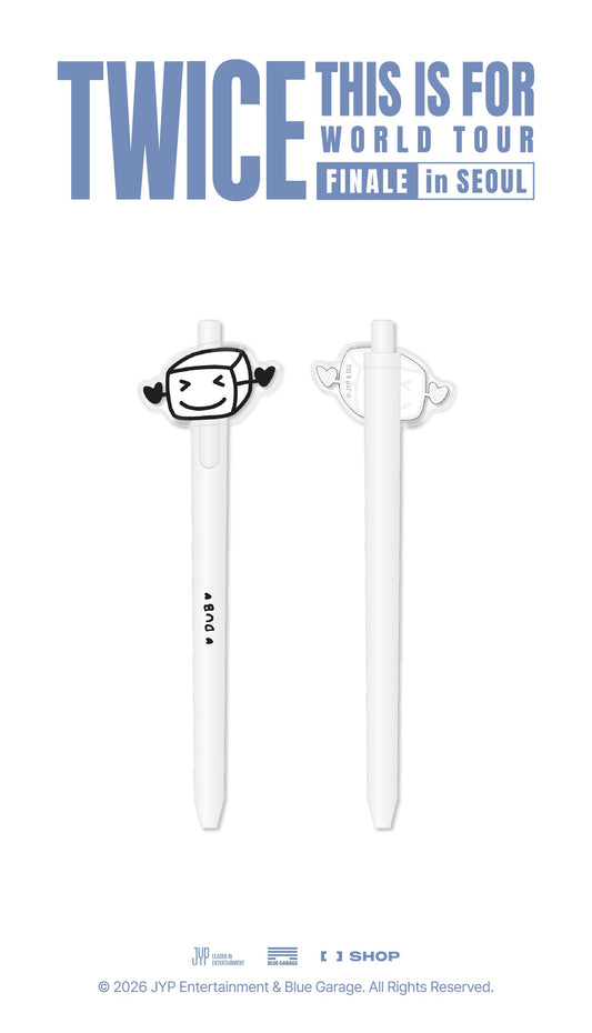 TWICE - (PREORDER) DAHYEON DUB GEL PEN [2026 TWICE THIS IS FOR WORLD TOUR FINALE in SEOUL]