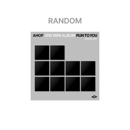AHOF - (PREORDER) 3rd Mini Album [RUN TO YOU] (DIGIPACK Ver.)