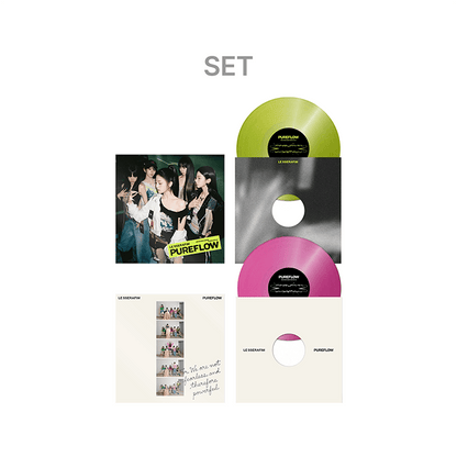 LE SSERAFIM - (PREORDER) 2nd Studio Album ‘PUREFLOW’ pt.1 Vinyl
