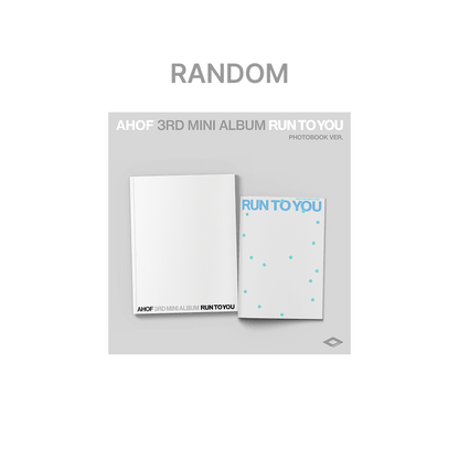 AHOF - (PREORDER) 3rd Mini Album [RUN TO YOU] (PHOTOBOOK Ver.)