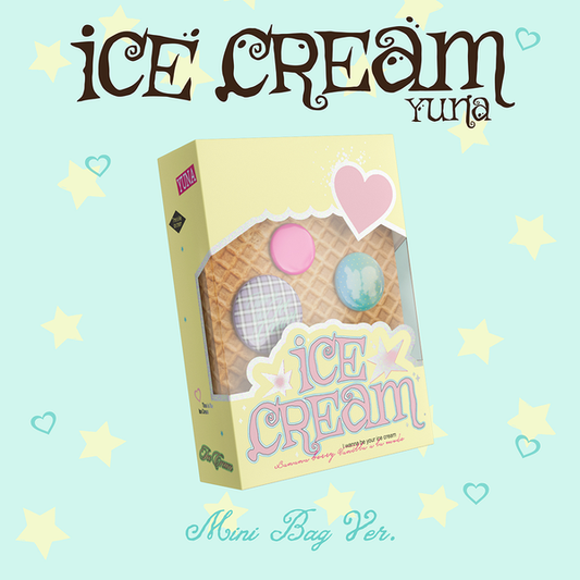ITZY(YUNA) - (PREORDER)(FANSSHOP POB) [Ice Cream] (MINI BAG Ver.)(MD Ver.)