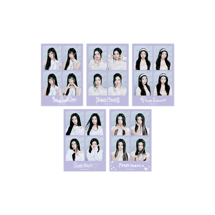 ILLIT - (PREORDER) 4-Cut Photo Set 'PRESS START♥'