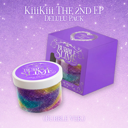 KIIKII - (PREORDER)(STARSHIP SQUARE POB) The 2nd EP [Delulu Pack] (Bubble. Ver.)